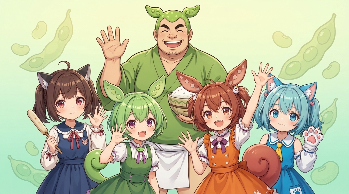 ずんだユニオンのなかまたちを紹介するのだ！