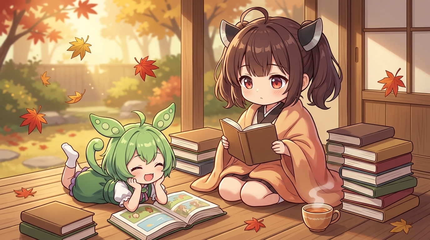読書週間の前に。引きこもり気味な私が、秋に読み返す本の話