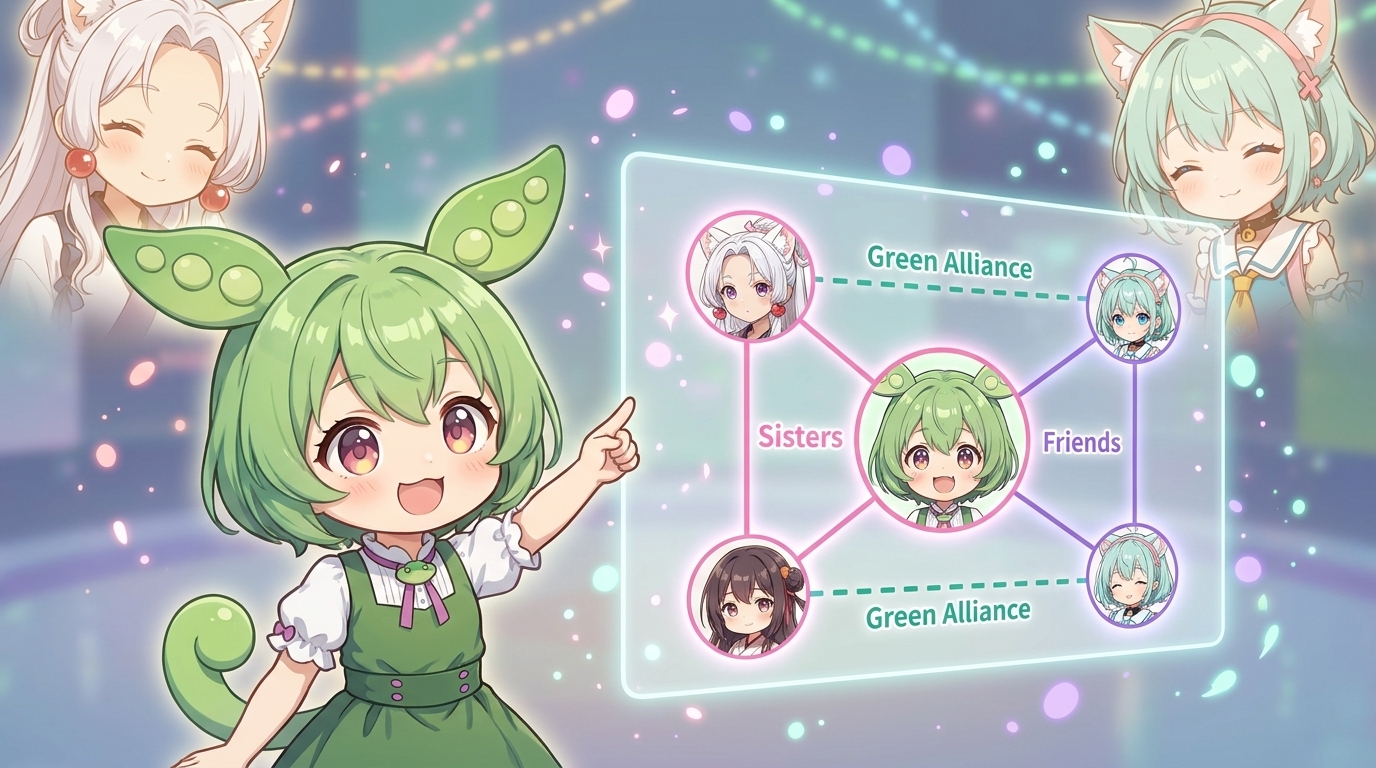 ボクの相関図がパワーアップしたのだ!
