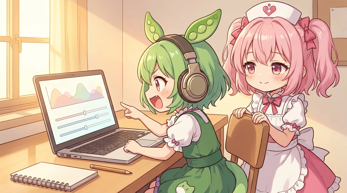 VOICEVOXでボクの声をもっと自然に読ませるコツ、めたんに教わったのだ