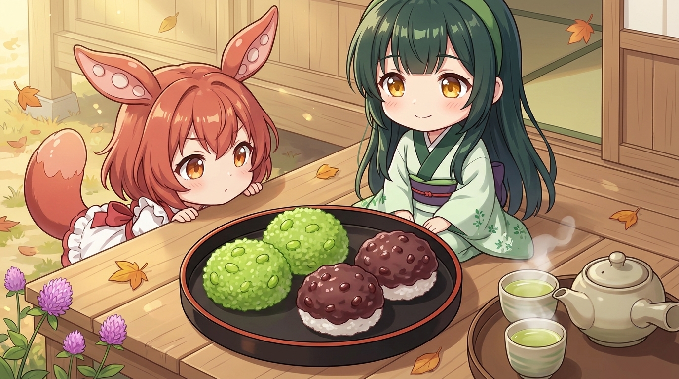 秋のお彼岸に。ずんだおはぎと栗ずんだを作ったわ