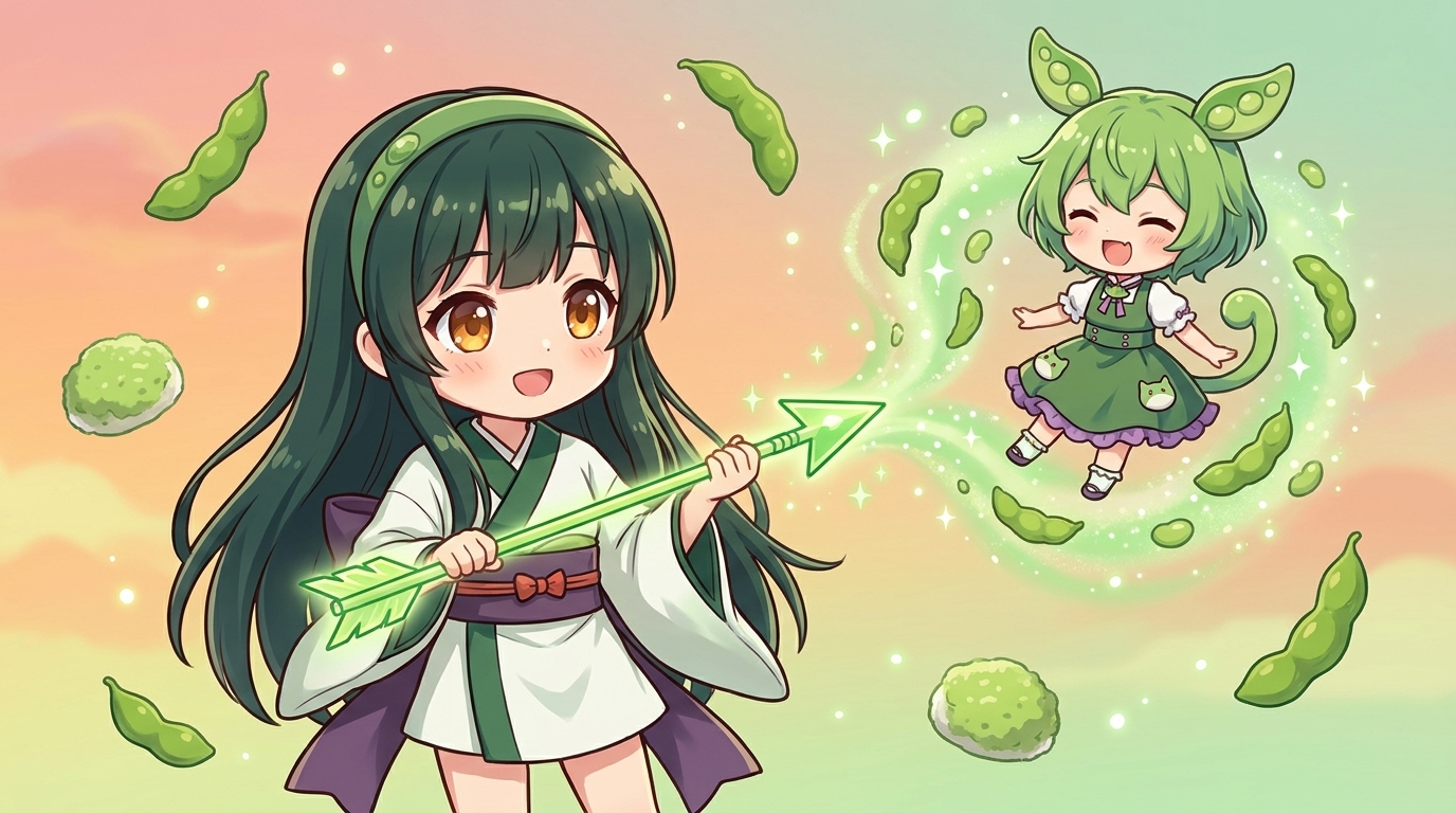 「ずんだもん」って何者？名前の由来とキャラクター誕生秘話なのだ