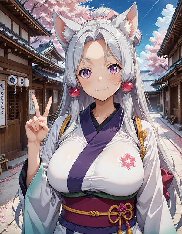 東北イタコ 表情2
