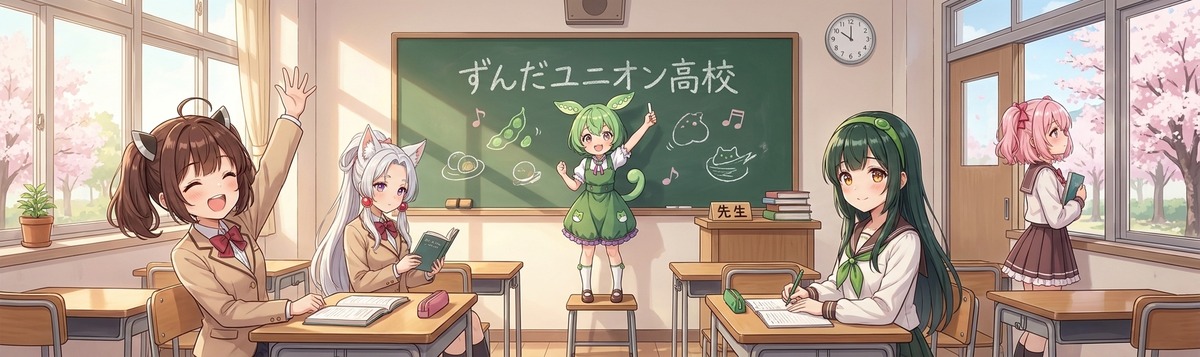 ずんだユニオン メインビジュアル5